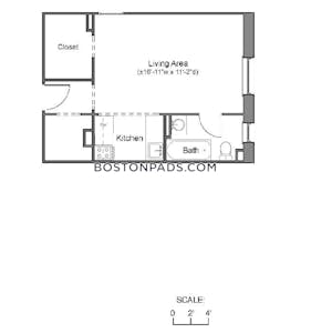 Fenway/kenmore Apartment for rent Studio 1 Bath Boston - $2,650 No Fee