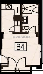 Cambridge Studio 1 baths in CAMBRIDGE  Harvard Square - $2,550 No Fee